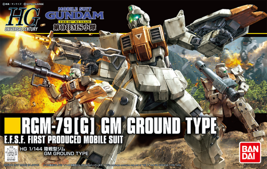 BANDAI Hobby HGUC 1/144 #202 GM Ground Type