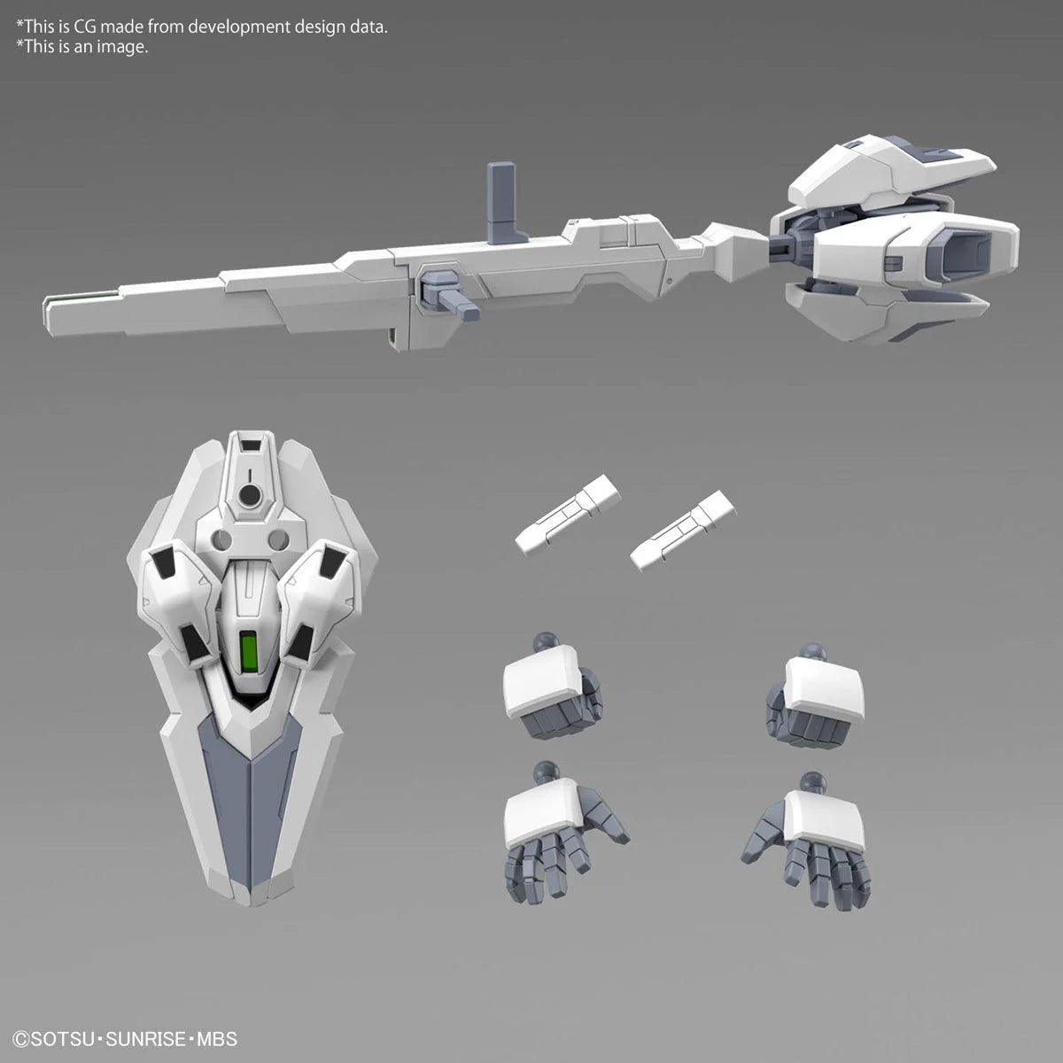 Mobile Suit Bandai Gundam: The Witch from Mercury Gundam Calibarn SD Gundam Cross Silhouette Model Kit