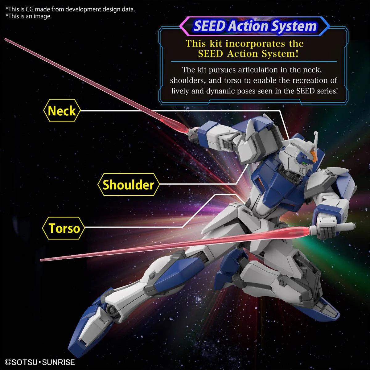 Bandai HG Mobile Suit Gundam Seed Freedom Duel Blitz Gundam High Grade 1:144 Scale Model Kit