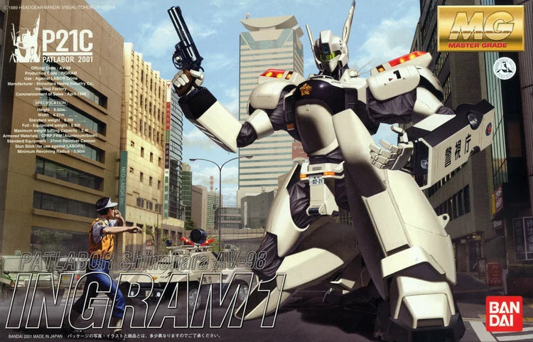 Bandai Patlabor 1/35 MG AV-98 Ingram 1 Model Kit