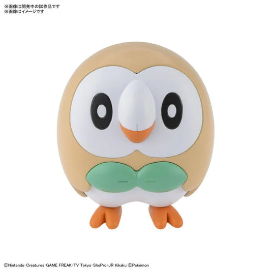 Bandai Pokemon Rowlet (Brindibou) Model Kit