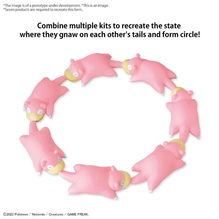 Bandai Quick Model #15 Pokemon Slowpoke / Ramoloss Model Kit