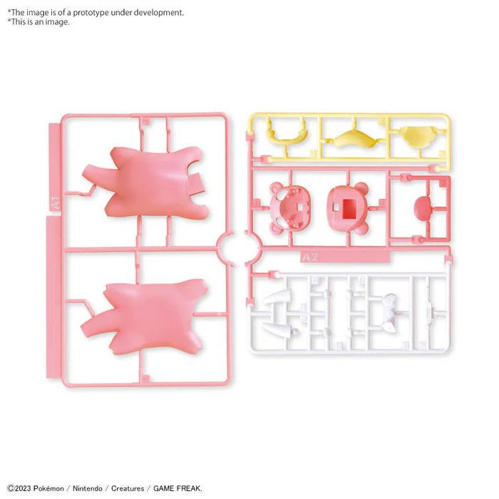 Bandai Quick Model #15 Pokemon Slowpoke / Ramoloss Model Kit