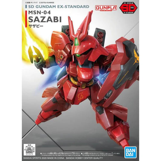 Bandai SD Gundam EX-Standard 017 MSN-04 Sazabi