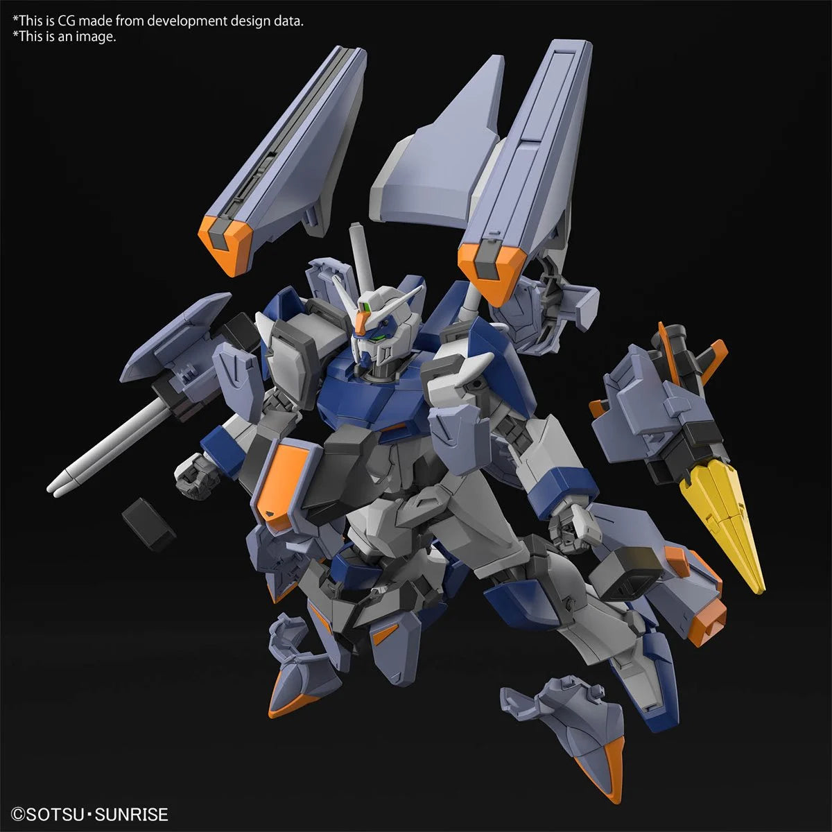 Bandai HG Mobile Suit Gundam Seed Freedom Duel Blitz Gundam High Grade 1:144 Scale Model Kit