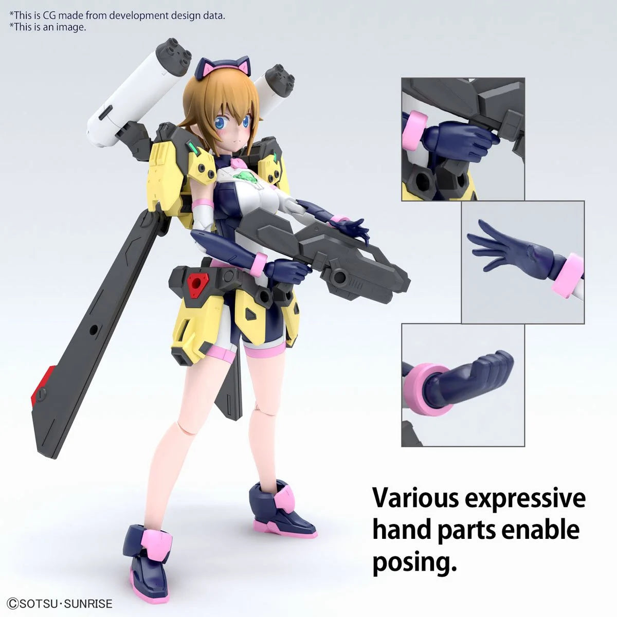 Bandai Gundam Build Metaverse Avartar Fumina Figure-rise Standard Model Kit