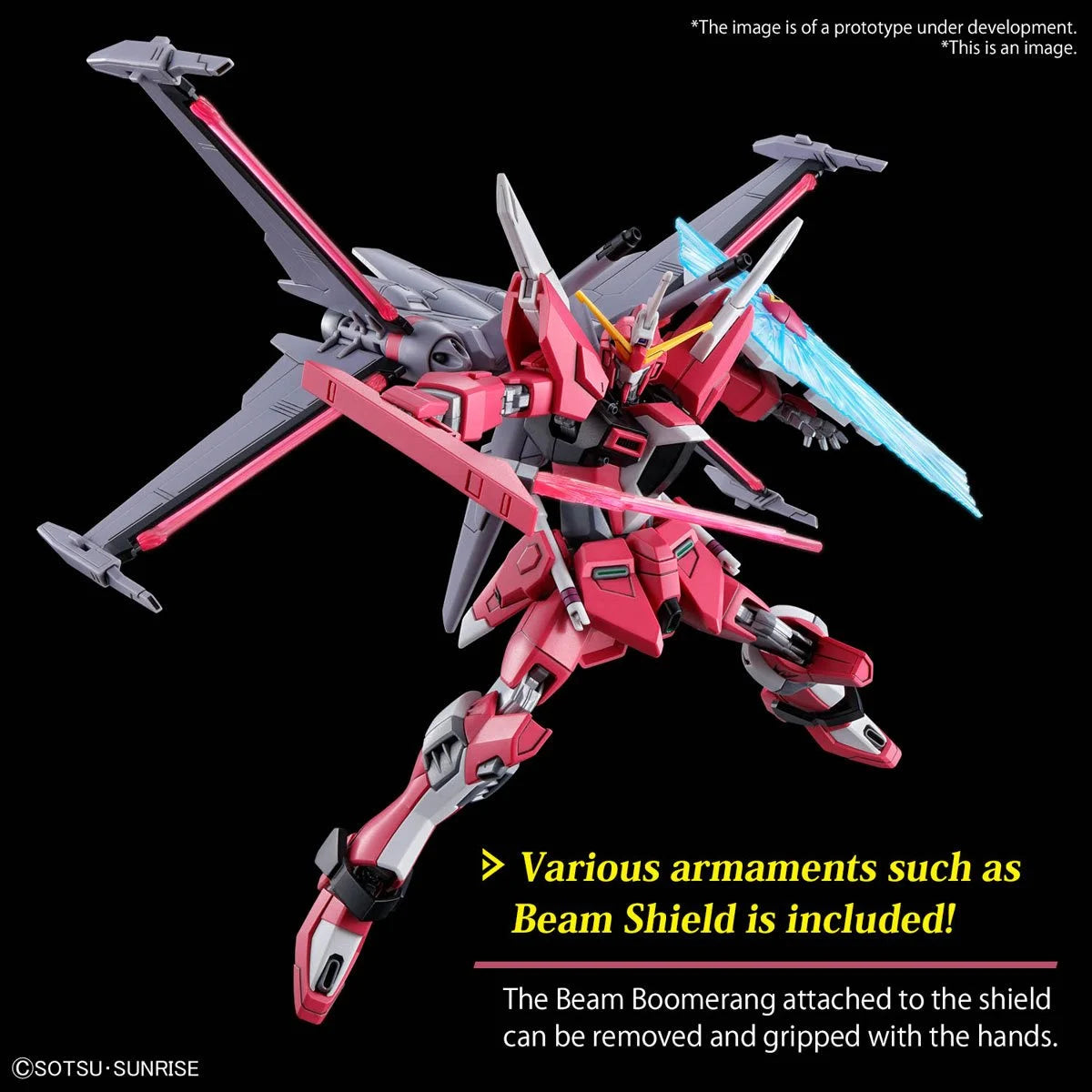 Bandai HG Mobile Suit Gundam Seed Freedom Infinite Justice Gundam Type II High Grade 1:144 Scale Model Kit