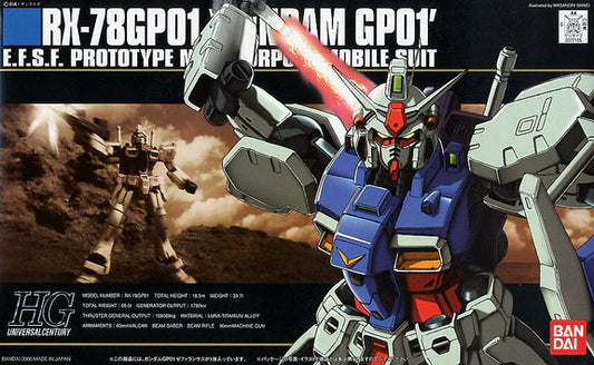 Bandai HG HGUC 1/144 #13 RX-78GP01 Gundam Zephyranthes