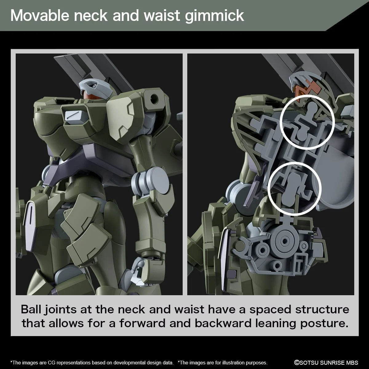 Bandai HG Mobile Suit Gundam: The Witch from Mercury Zowort Heavy High Grade 1:144 Scale Model Kit