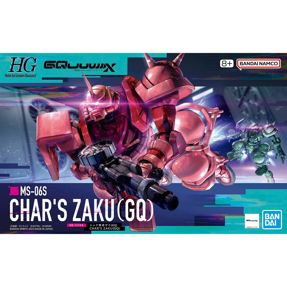 Bandai HG HGGQ 1/144 #11 Char's Zaku (GQ)