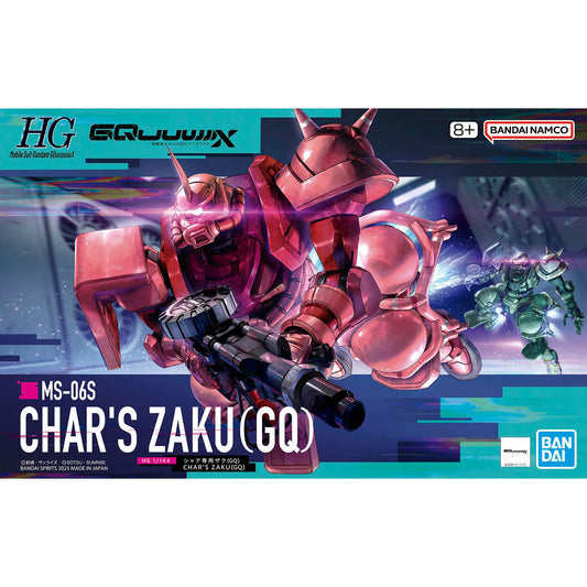 Bandai HG HGGQ 1/144 #11 Char's Zaku (GQ)