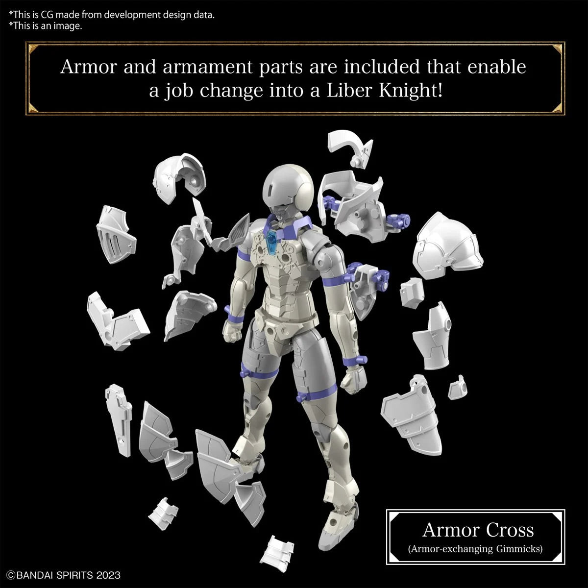Bandai 30 Minutes Fantasy Liber Knight Model Kit