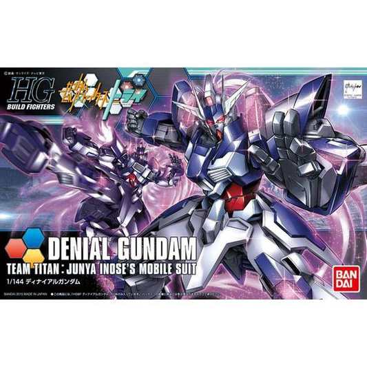 BANDAI Hobby HGBF 1/144 Denial Gundam