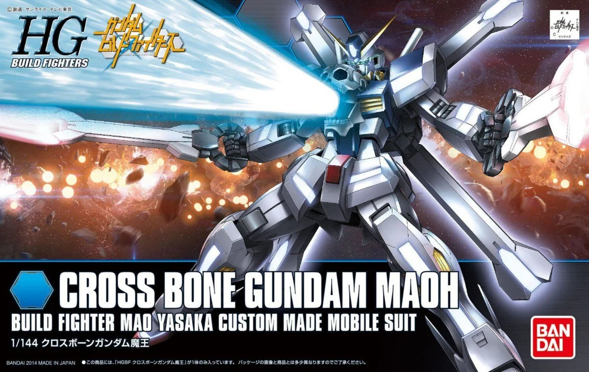 Bandai HG HGBF 1/144 #14 Crossbone Gundam Maoh