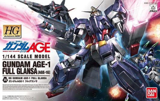 Bandai HG HGAGE 1/144 #35 Gundam Age 1 Full Glansa