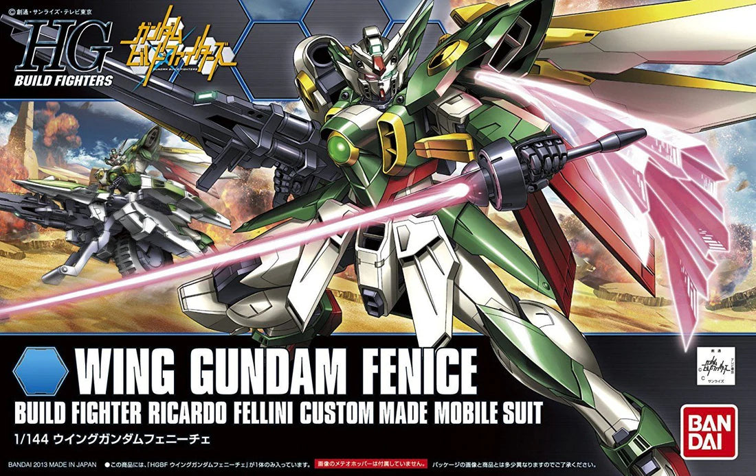 Bandai HG HGBF 1/144 #006 Wing Gundam Fenicea