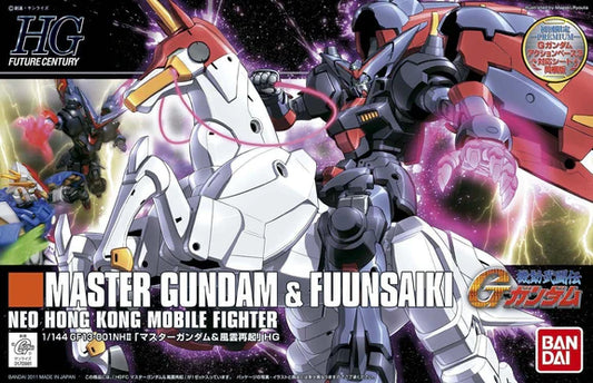 Bandai HG HGFC 1/144 #128 Master Gundam & Fuunsaiki
