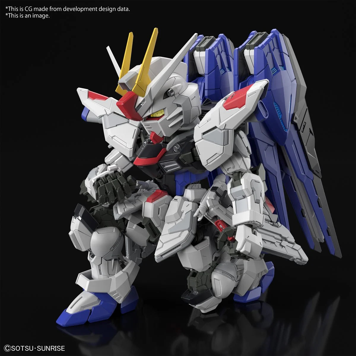 Bandai MGSD Gundam Master Grade SD Freedom Gundam Model Kit