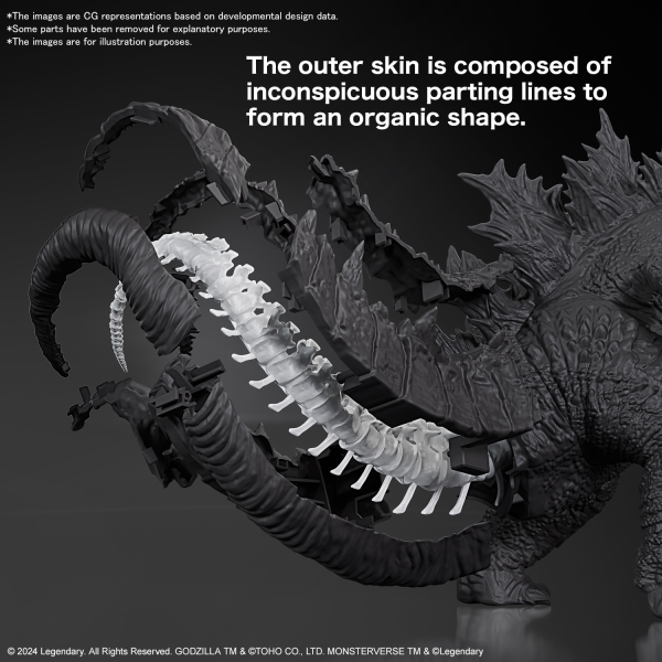 BANDAI Hobby GODZILLA (2024) from “Godzilla x Kong: The New Empire"