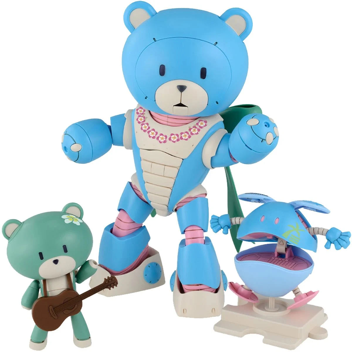 Bandai HG Gundam Build Metaverse Beargguy Ohana and AloHalo High Grade 1:144 Scale Model Kit Set