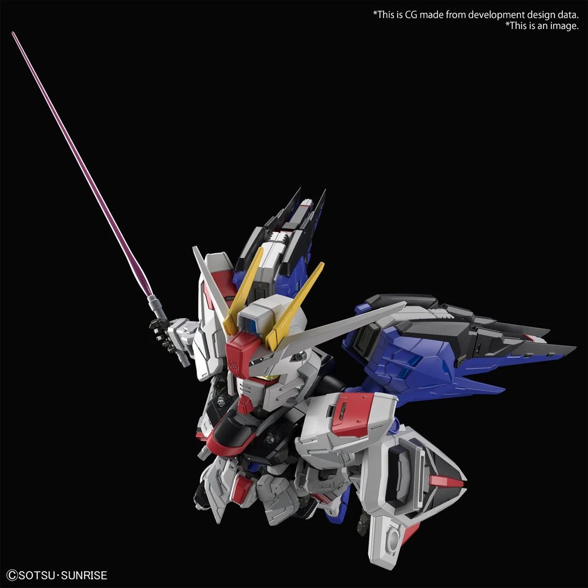 Bandai MGSD Gundam Master Grade SD Freedom Gundam Model Kit