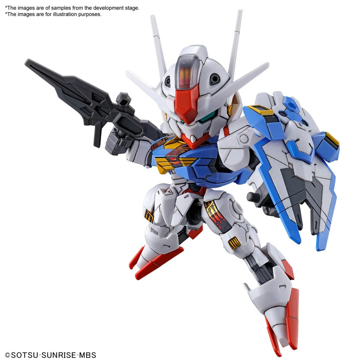 Bandai SD Mobile Suit Gundam: The Witch from Mercury Gundam Aerial SD EX-Standard Model Kit