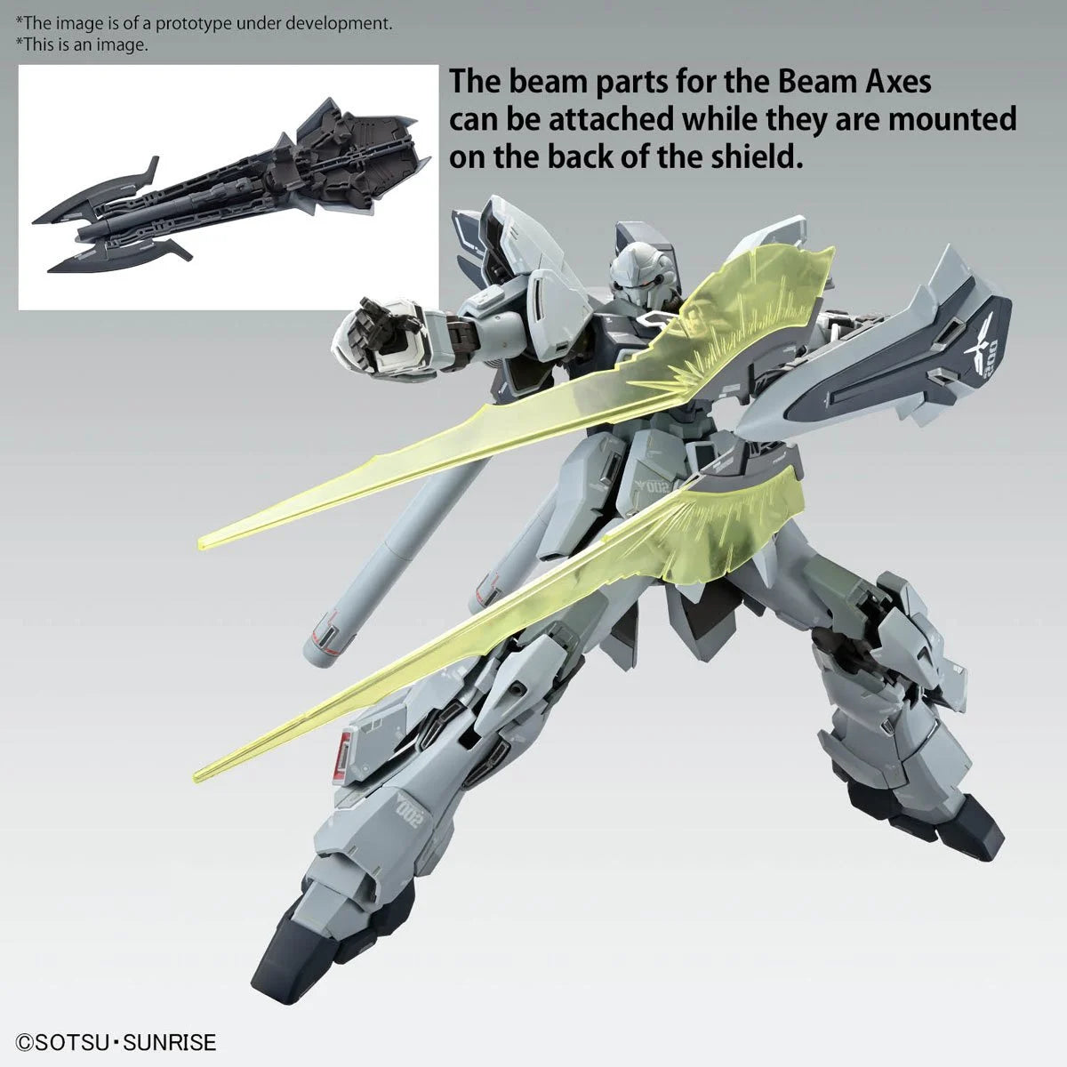 Bandai MG Mobile Suit Gundam Narrative Sinanju Stein Narrative Ver. Ka Master Grade 1:100 Scale Model Kit