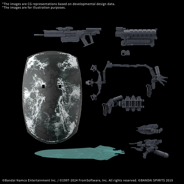 BANDAI HOBBY 30MM OPTION PARTS SET ARMORED CORE Ⅵ FIRES OF RUBICON WEAPON SET 05