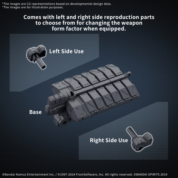 BANDAI HOBBY 30MM OPTION PARTS SET ARMORED CORE Ⅵ FIRES OF RUBICON WEAPON SET 05