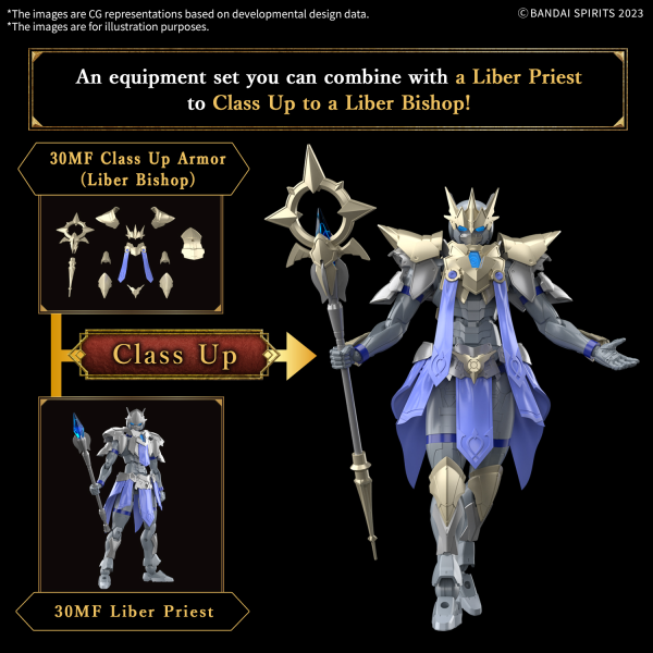BANDAI HOBBY 30MF LIBER BISHOP