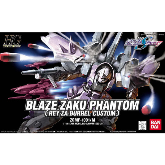 Bandai HG HGGS 1/144 #28 Blaze Zaku Phantom (Rey Za Burrel)