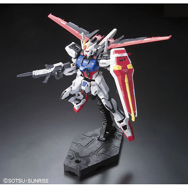 Bandai Gundam 1/144 RG #03 Seed GAT-X105+AQM/E-X01 Aile Strike Gundam Model Kit