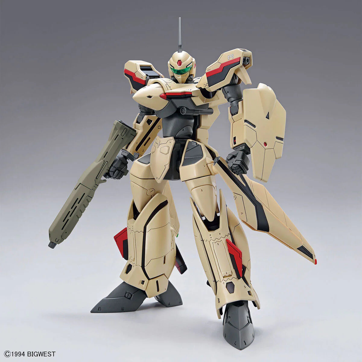Bandai Macross Plus HG YF-19 Isamu Daison Machine 1/100 Scale Model Kit