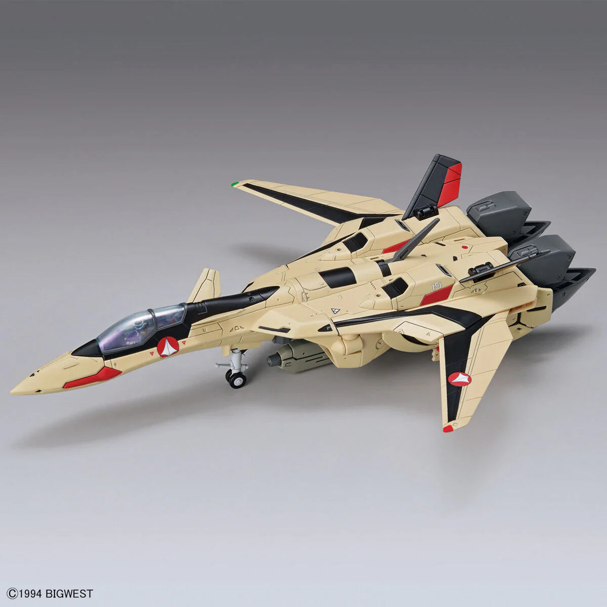 Bandai Macross Plus HG YF-19 Isamu Daison Machine 1/100 Scale Model Kit