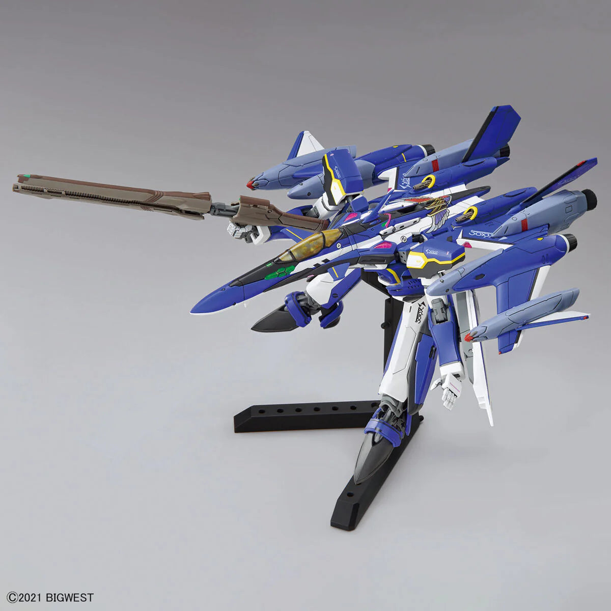 Bandai Macross Delta HG YF-29 Durandal Valkyrie (Maximilian Jenius Machine) Full Set 1/100 Scale Model Kit