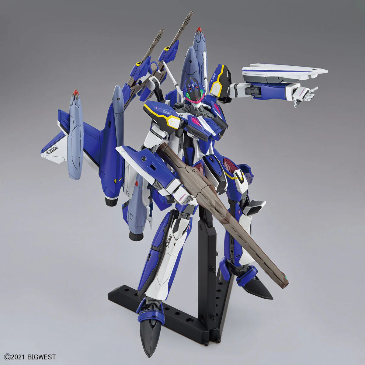 Bandai Macross Delta HG YF-29 Durandal Valkyrie (Maximilian Jenius Machine) Full Set 1/100 Scale Model Kit
