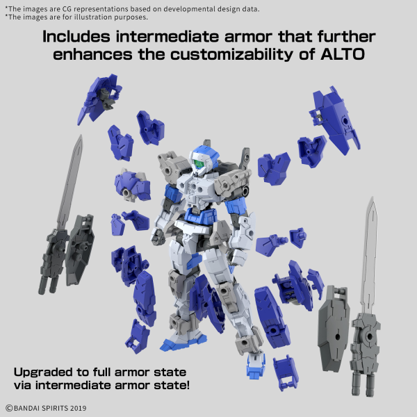 BANDAI HOBBY 30MM 1/144 eEXM-17FA FULL ARMOR ALTO
