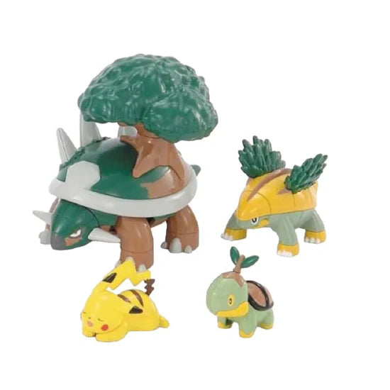 Bandai Pokemon Select Series 8 Torterra Evolution Set Model Kit