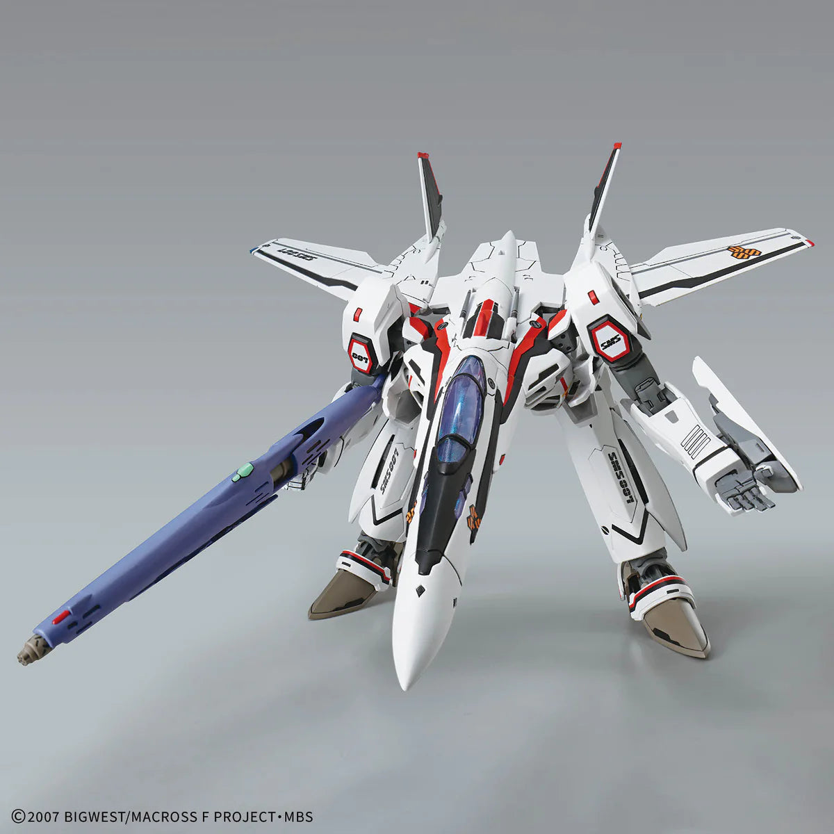 Bandai Macross Frontier HG VF-25F Messiah Valkyrie (Alto Custom) 1/100 Scale Deluxe Set