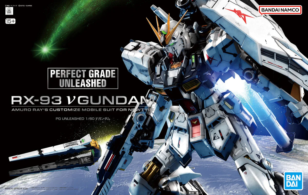 Bandai PG Unleashed 1/60 Nu Gundam