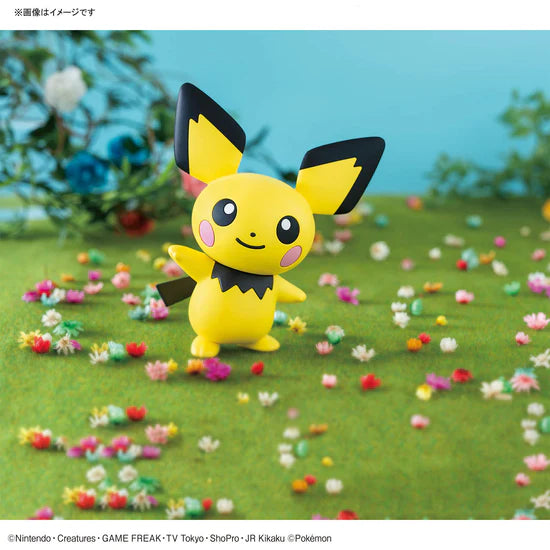 Bandai Pokemon Pichu 24 Quick Model Kit