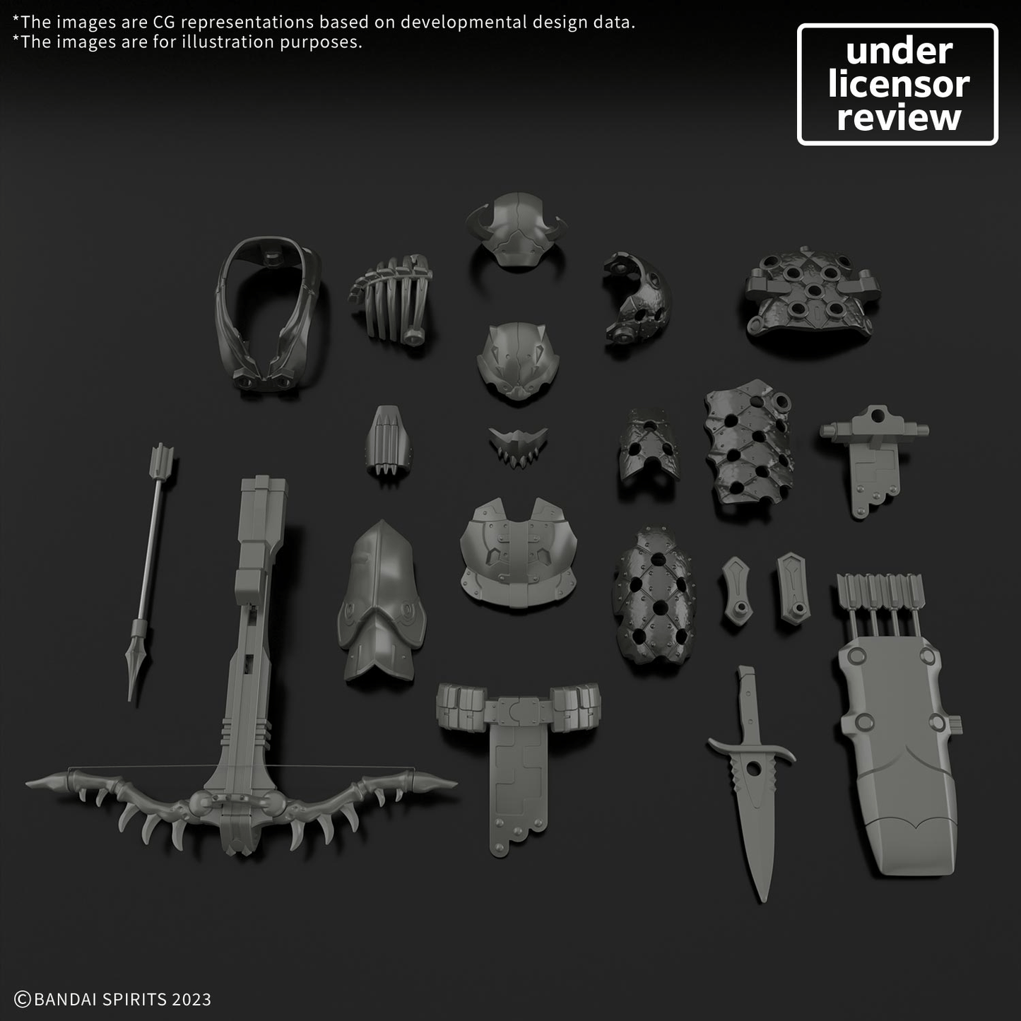 (PRE-ORDER) BANDAI 30MF 30 Minutes Fantasy Class Up Armor (Savage Hunter) Accessory Set