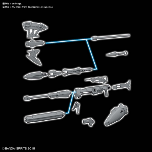 BANDAI HOBBY 30MM 1/144 OPTION WEAPON 1 FOR CIELNOVA