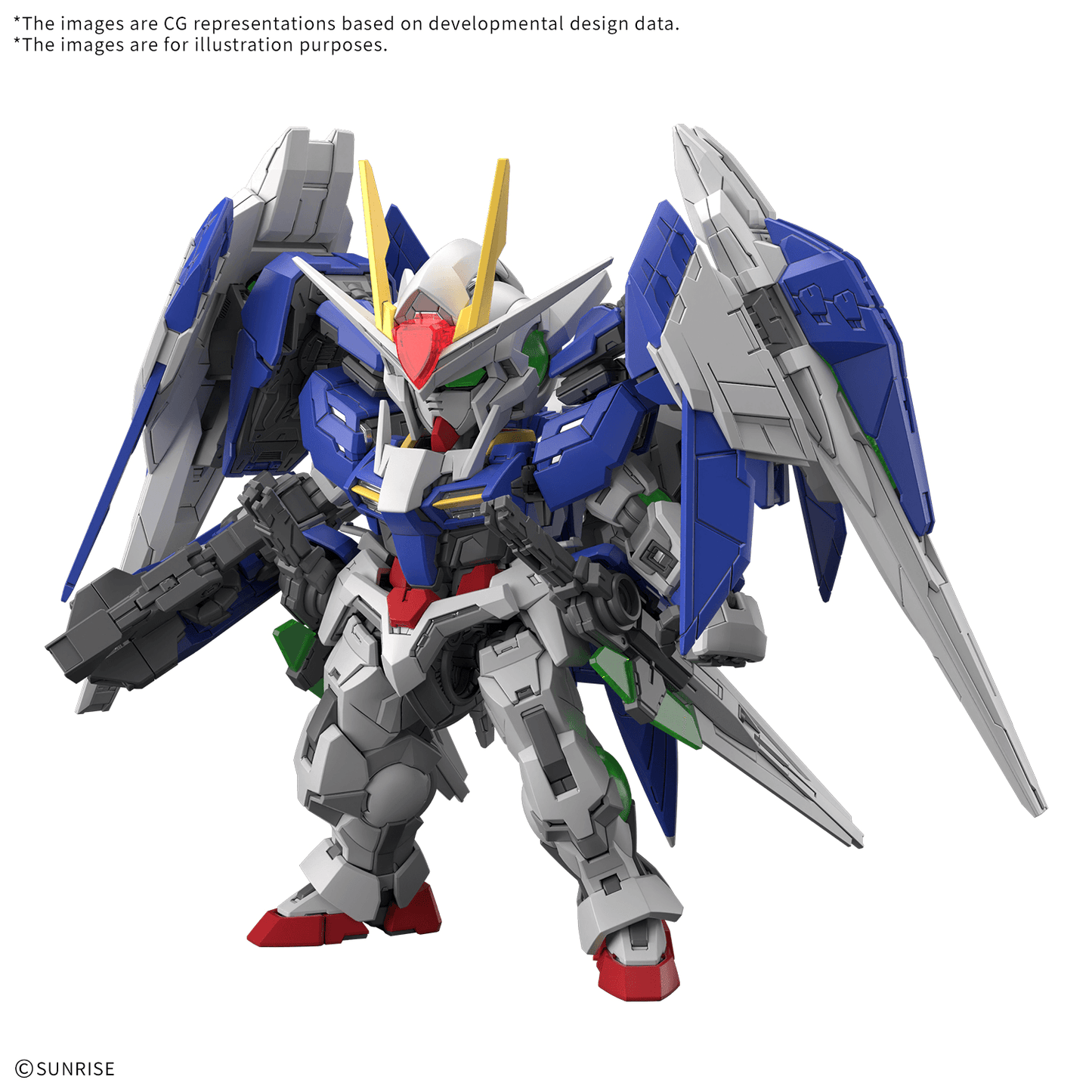 (Pre-Order) Bandai MGSD 00 Raiser Model Kit