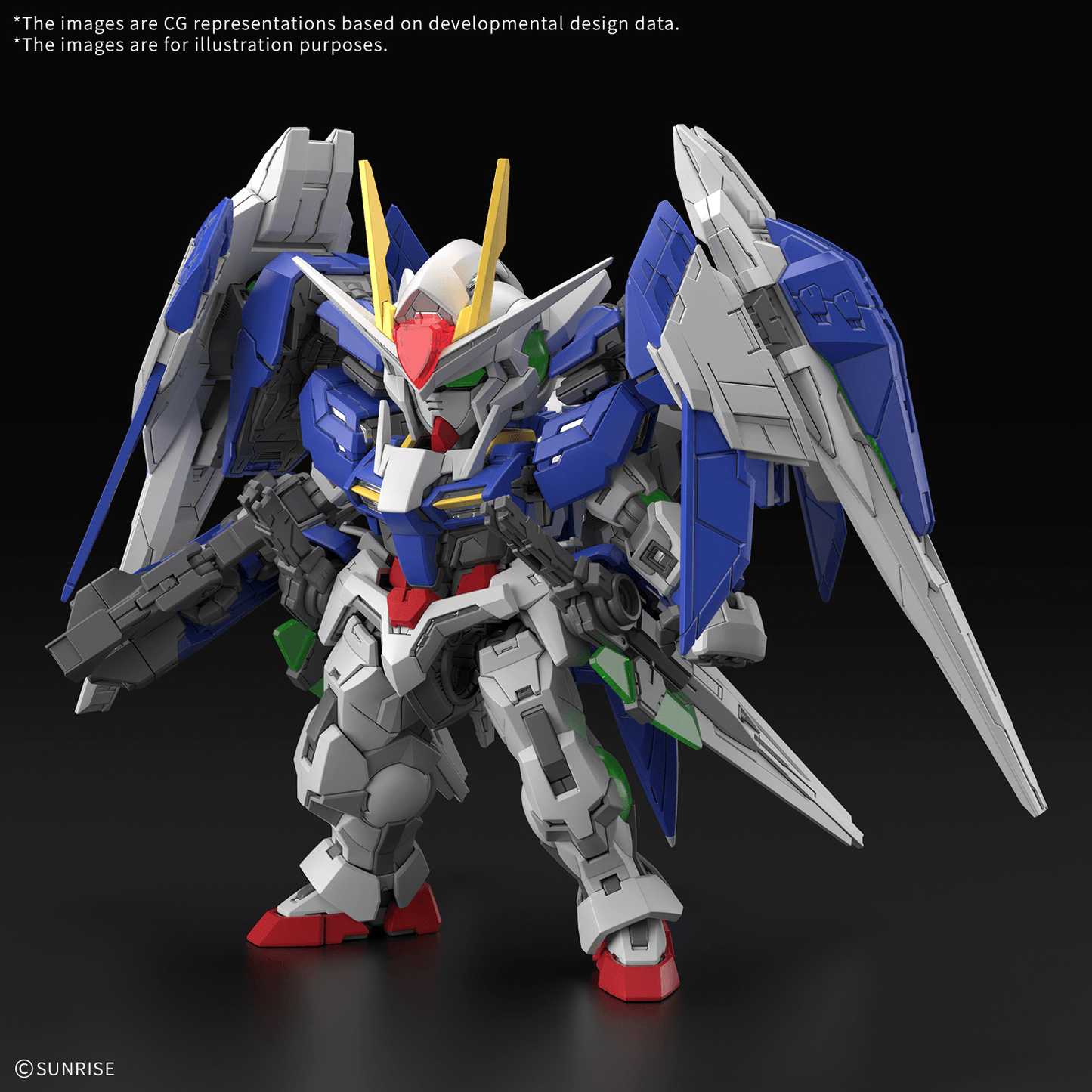 (Pre-Order) Bandai MGSD 00 Raiser Model Kit