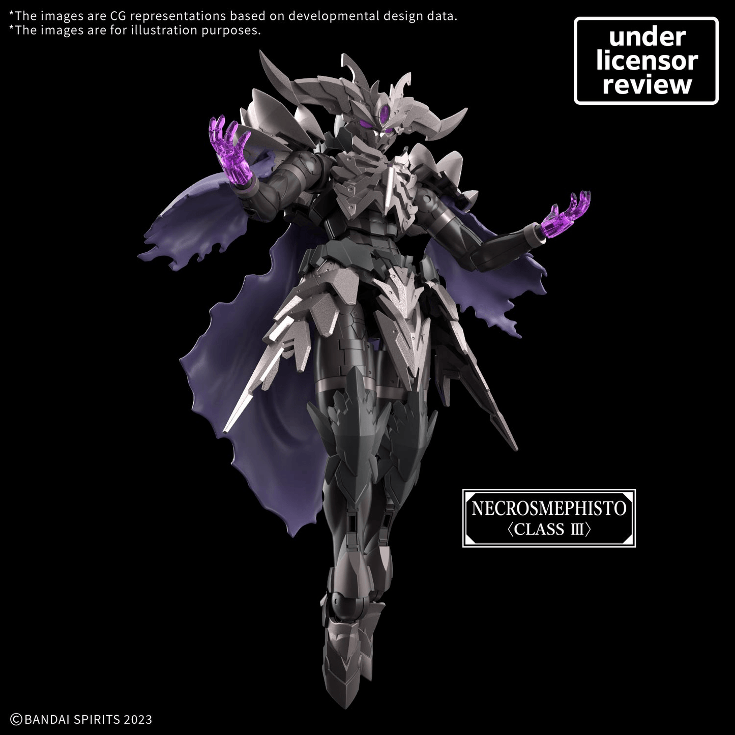 (PRE-ORDER）BANDAI 30MF 30 Minutes Fantasy Necrosmephisto Model Kit