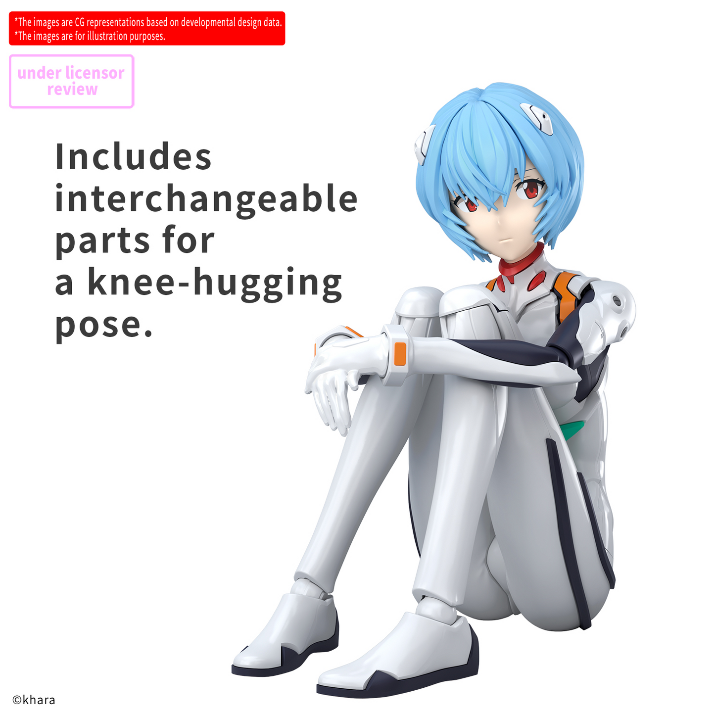 Bandai 30MP REI AYANAMI (PLUG SUIT Ver.)