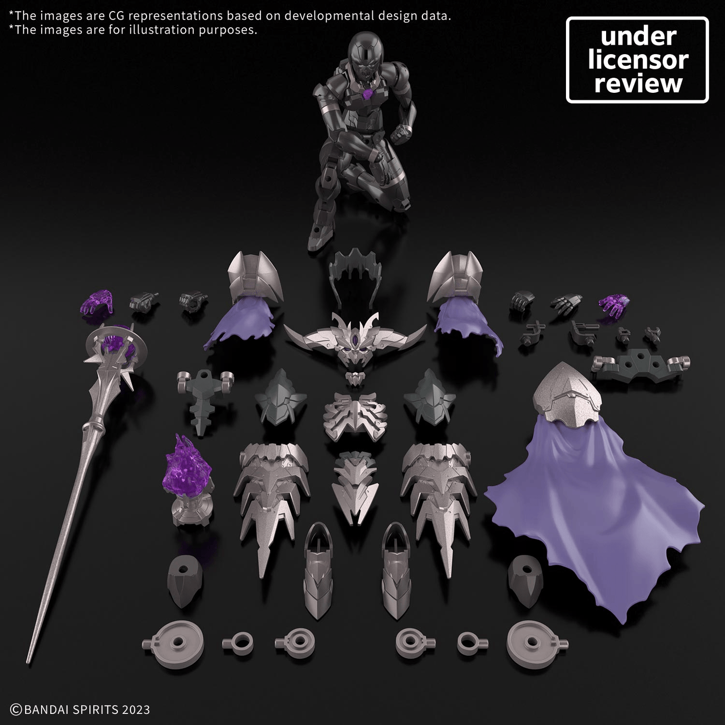 (PRE-ORDER）BANDAI 30MF 30 Minutes Fantasy Necrosmephisto Model Kit