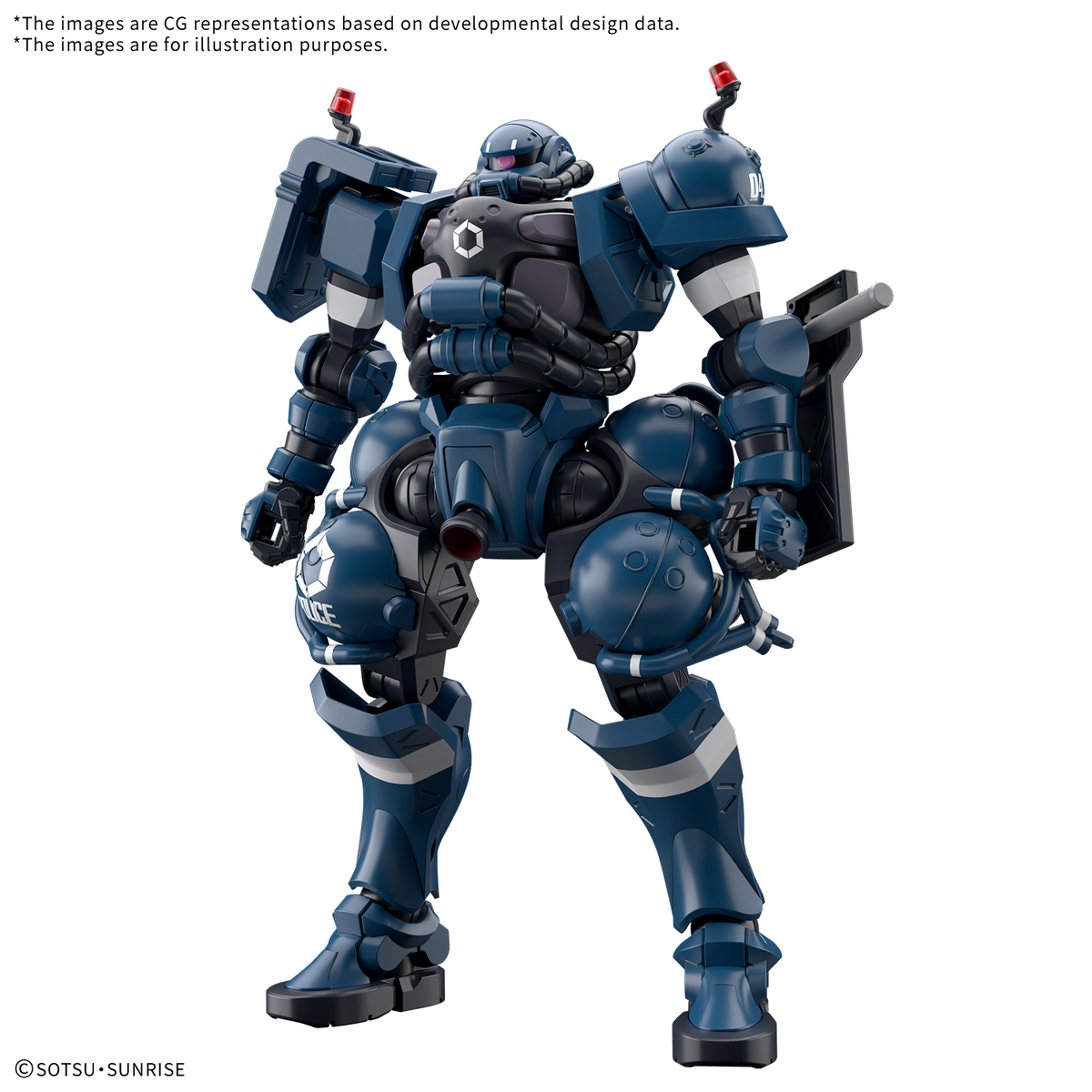 Bandai HG 1/144 POLICE ZAKU