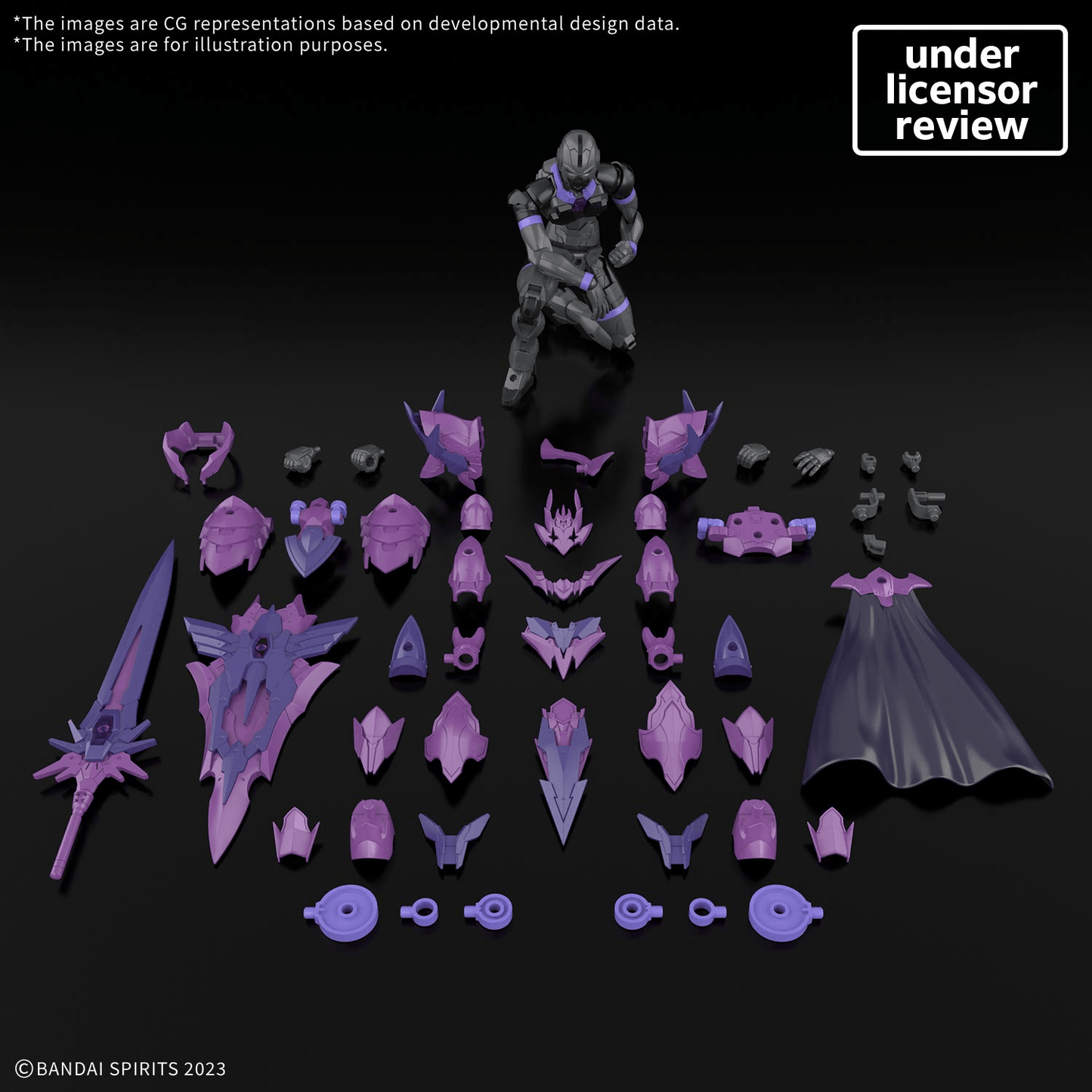 (PRE-ORDER) 30MF 30 Minutes Fantasy Darknevil Arch Knight Model Kit